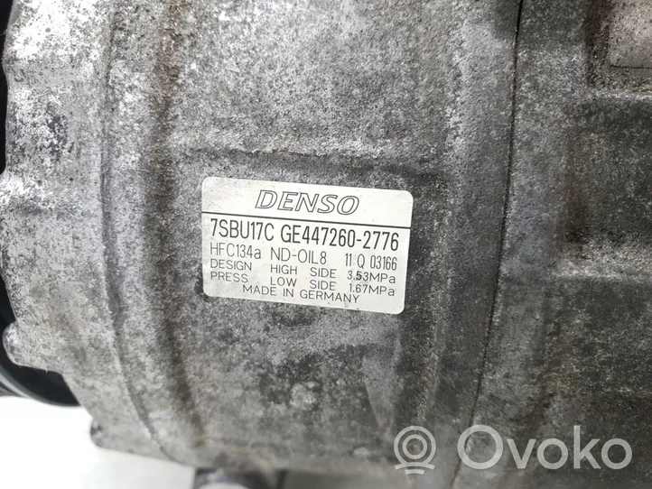 BMW M6 Ilmastointilaitteen kompressorin pumppu (A/C) 447260-2776