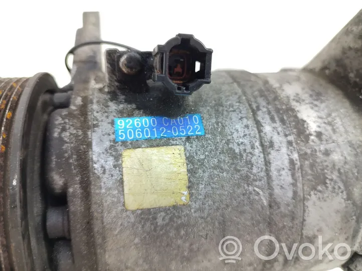 Nissan Murano Z50 Compressore aria condizionata (A/C) (pompa) 506012-0522