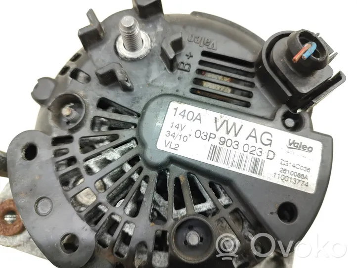 Volkswagen Polo V 6R Generatore/alternatore 03P903023D