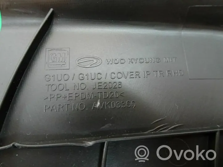 Opel Mokka X Panelės apdailos skydas (šoninis) AVK03360
