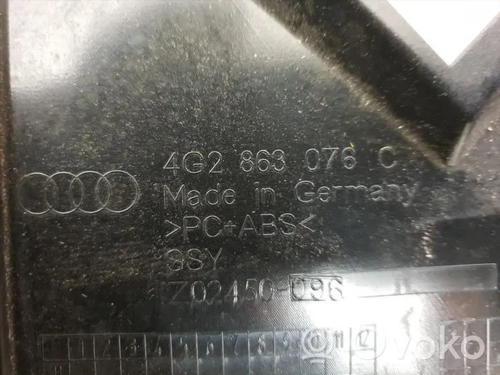 Audi A7 S7 4G Kojelaudan alempi verhoilu 4G2863076C