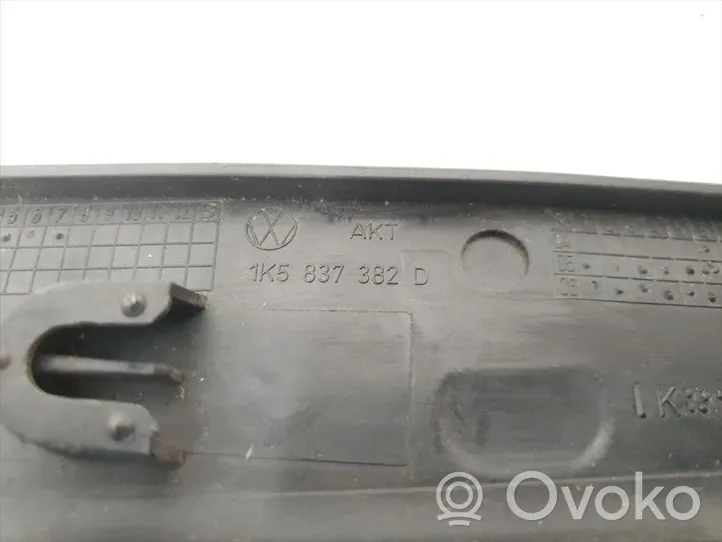 Volkswagen Jetta V Muu etuoven verhoiluelementti 1K5837382D