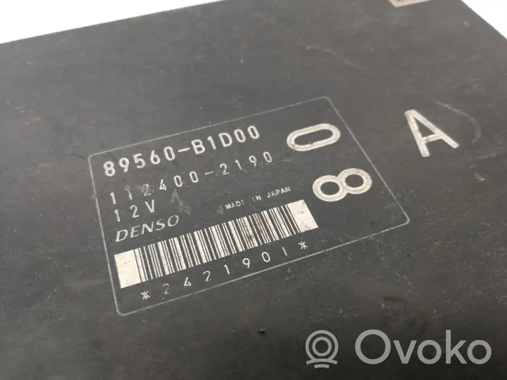 Toyota Yaris Sterownik / Moduł ECU 89560-B1D00