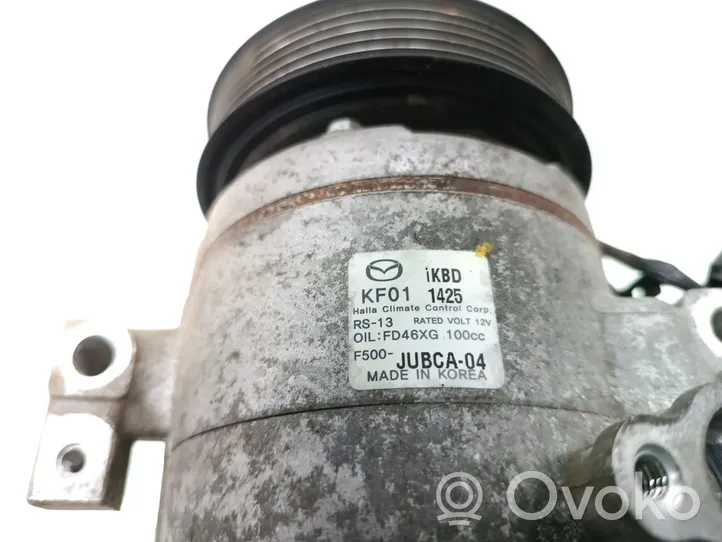 Mazda 5 Ilmastointilaitteen kompressorin pumppu (A/C) F500-JUBCA-04