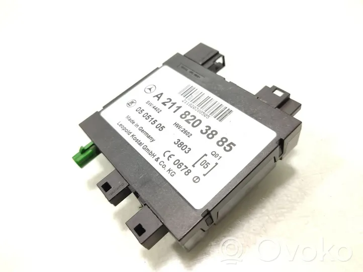 Mercedes-Benz E W211 Keyless (KESSY) go control unit/module A2118203885