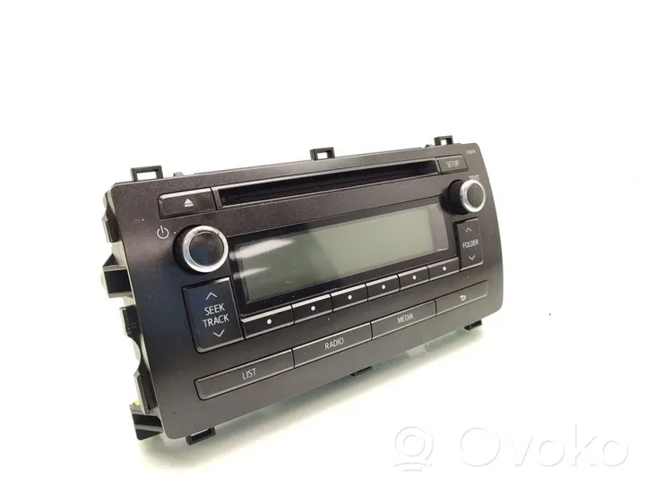 Toyota Auris E180 Unidad delantera de radio/CD/DVD/GPS 86120-02880