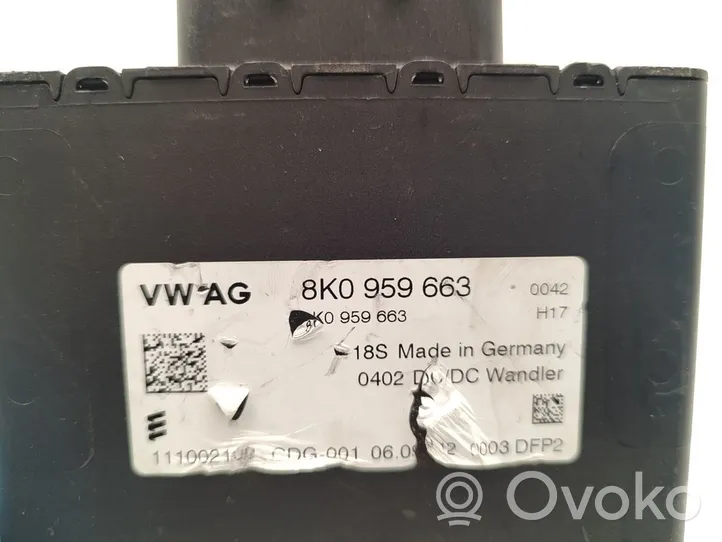 Audi A4 S4 B8 8K Convertitore di tensione inverter 8K0959663