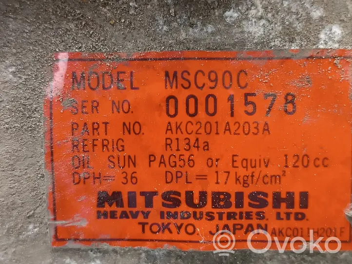 Mitsubishi FTO Kompresor / Sprężarka klimatyzacji A/C AKC201A203A
