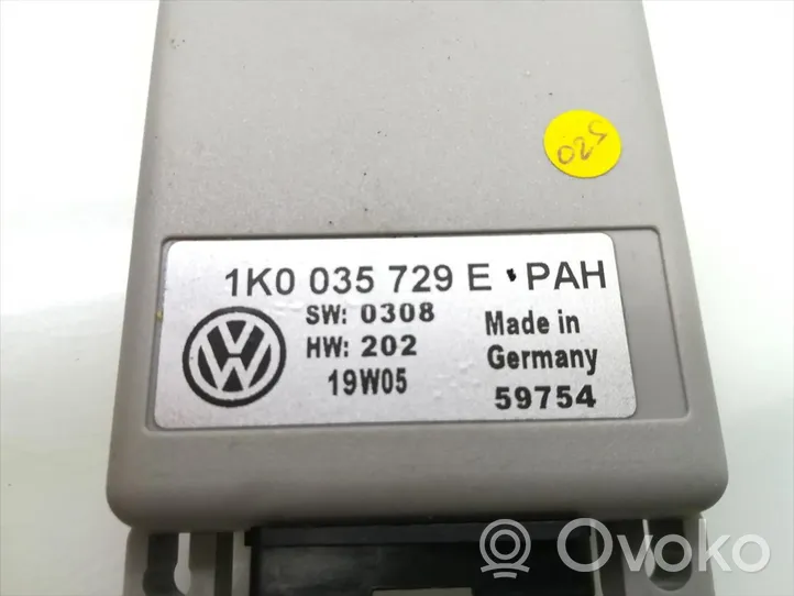 Volkswagen Touran III Unité de commande, module téléphone 1K0035729E