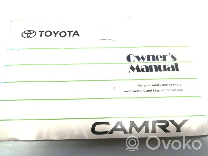 Toyota Camry Libretto di servizio dei proprietari 