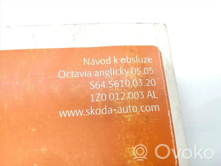 Skoda Octavia Mk2 (1Z) Libretto di servizio dei proprietari 