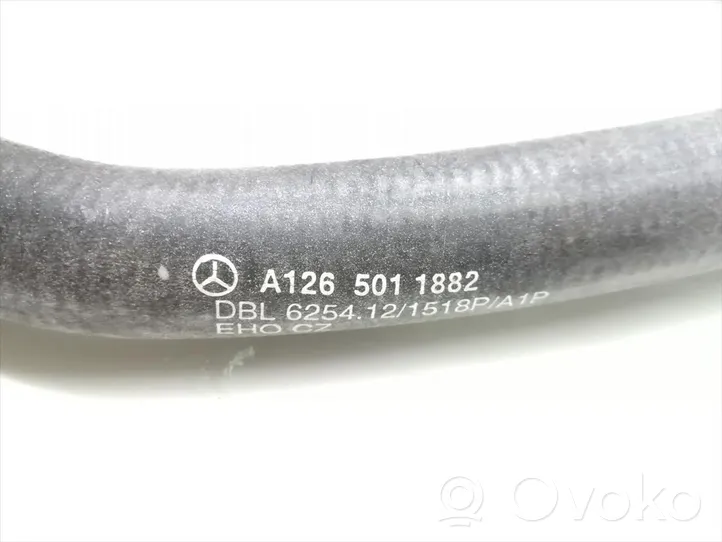 Mercedes-Benz S W126 Tubo flessibile del liquido di raffreddamento del motore A1265011882
