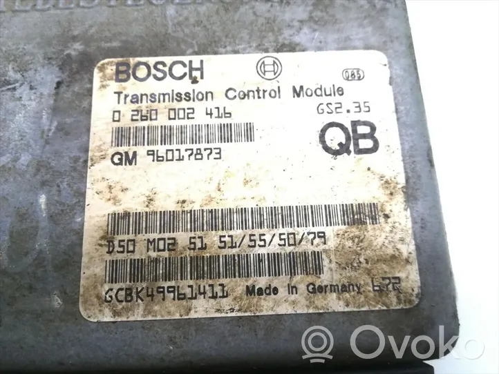 Opel Omega B1 Module de contrôle de boîte de vitesses ECU 96017873