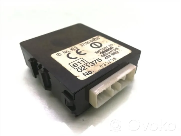 Opel Agila A Door central lock control unit/module 37190-84E00