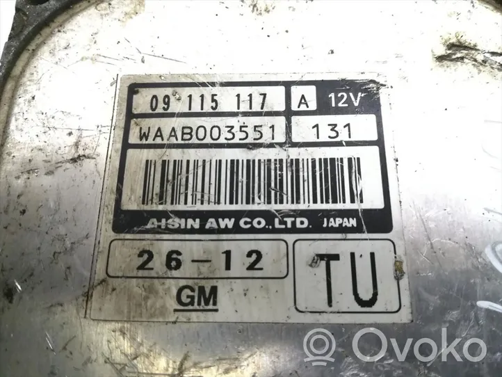 Opel Corsa C Pavarų dėžės valdymo blokas 09115117