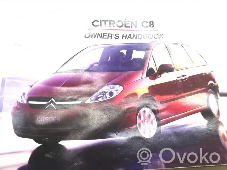 Citroen C8 Owners service history hand book 