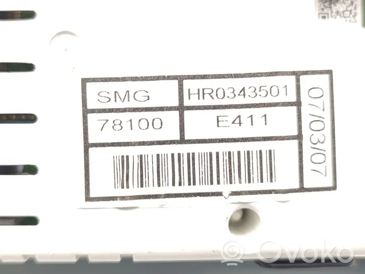 Honda Civic Monitor / wyświetlacz / ekran SMGHR0343501