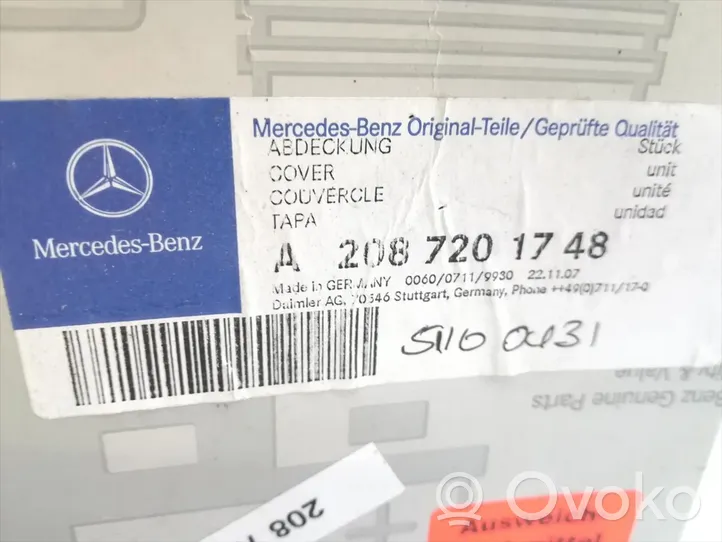 Mercedes-Benz CLK AMG A208 C208 Commutateur de commande de siège A2087201748