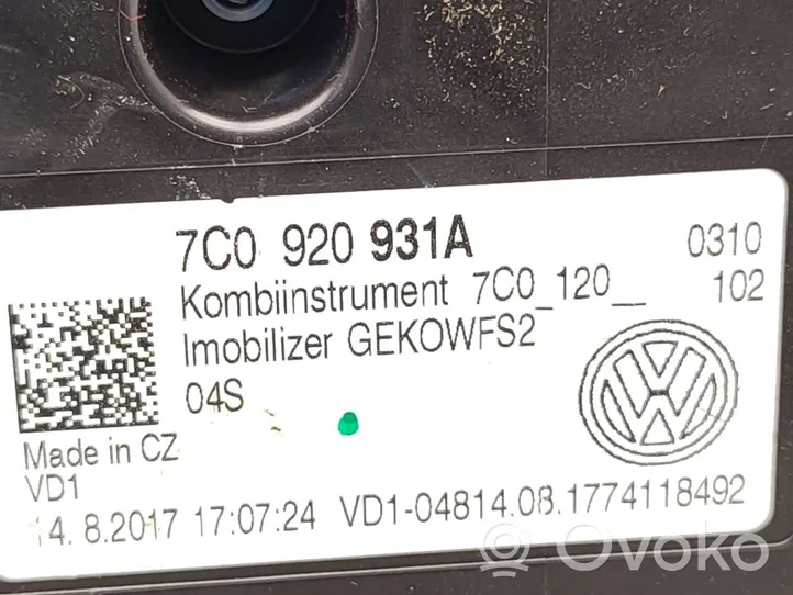 Volkswagen Crafter Tachimetro (quadro strumenti) 7C0920931A