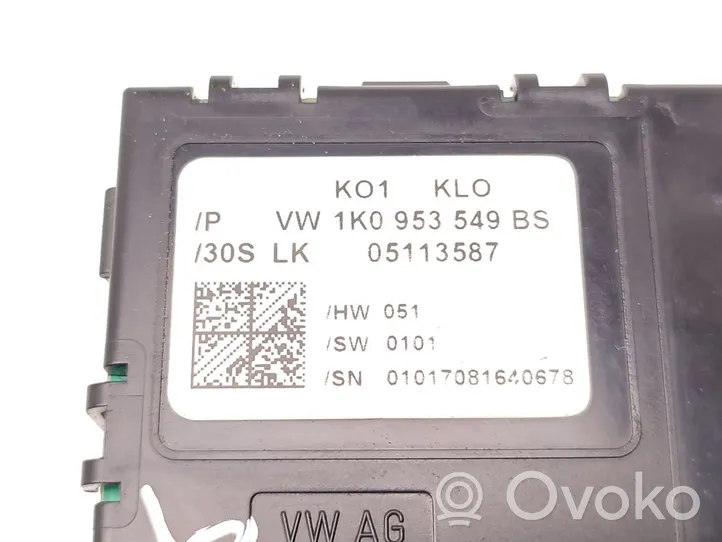 Volvo V40 Ohjaustehostimen ohjainlaite/moduuli 1K0953549BS