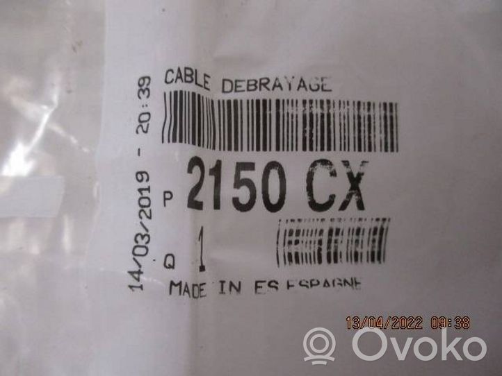 Peugeot Partner Cable d'embrayage 9661239180