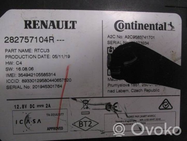 Renault Koleos II Unité de contrôle USB 82757104R