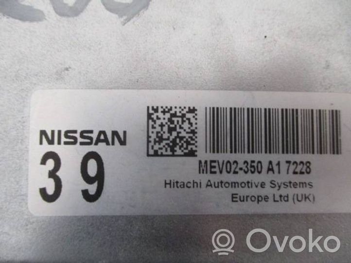 Nissan e-NV200 Unité de commande, module ECU de moteur MEV02350 A17228