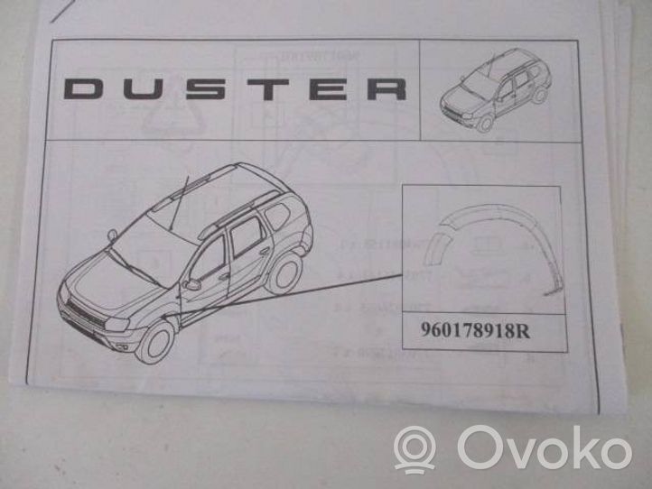 Dacia Duster Lokasuojan lista (muoto) 960178918R