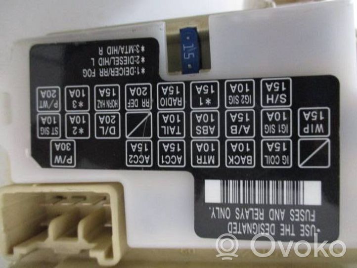 Opel Agila B Fuse box set 3677051K41