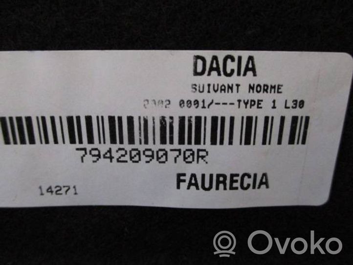 Dacia Duster II Półka tylna bagażnika 794209070R