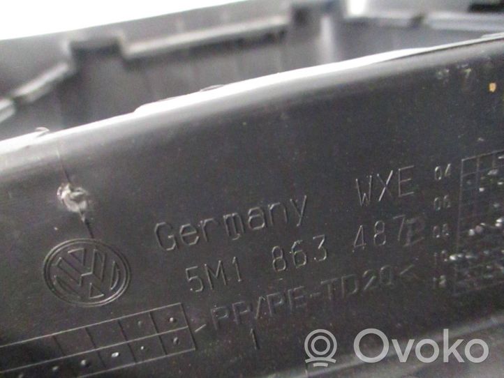 Volkswagen Tiguan Konsola środkowa / Panel sterowania 5M1863487