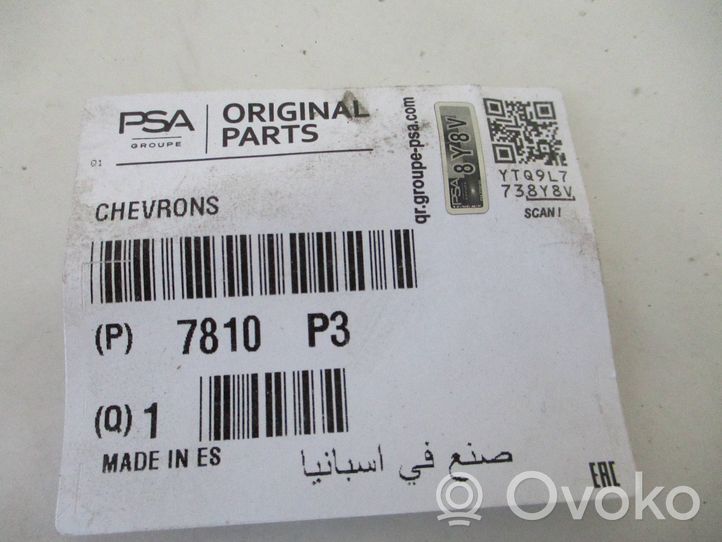 Citroen C6 Valmistajan merkki/mallikirjaimet 7810P3