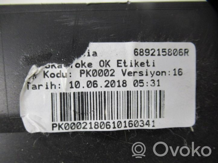 Renault Clio IV Element deski rozdzielczej / dół 