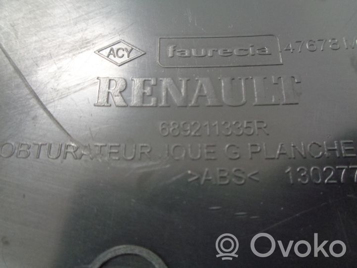 Renault Clio IV Kojelaudan sivupäätyverhoilu 689211335R