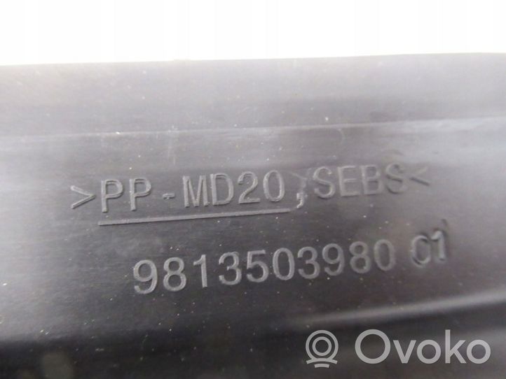 Peugeot 508 Panel wykończeniowy błotnika 9684100480