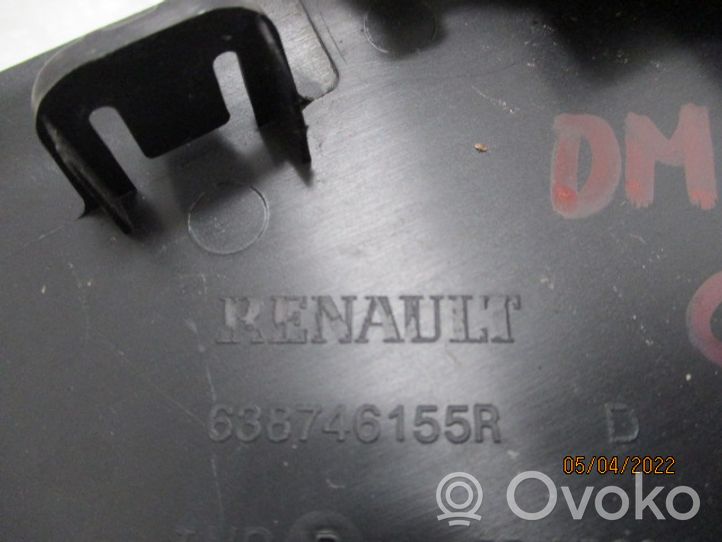 Renault Captur Beplankung Zierleiste Kotflügel 638746155R