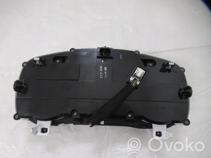 Opel Crossland X Compteur de vitesse tableau de bord 9815759680