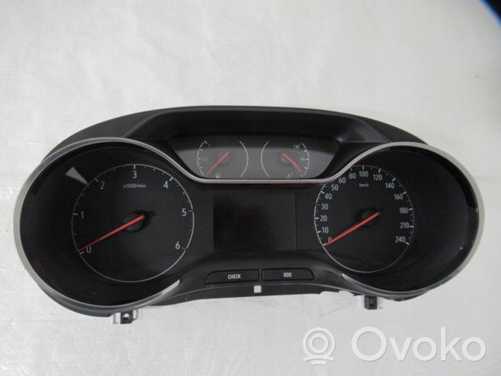 Opel Crossland X Compteur de vitesse tableau de bord 9815759680