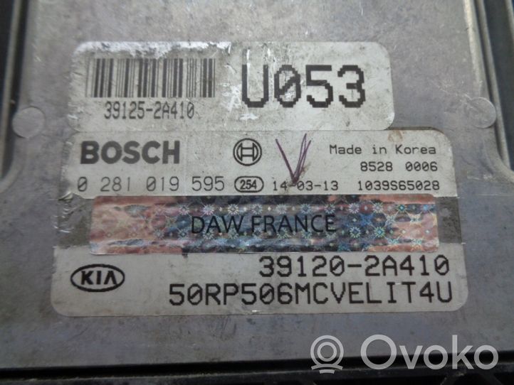 KIA Carens III Sterownik / Moduł ECU 391202A410