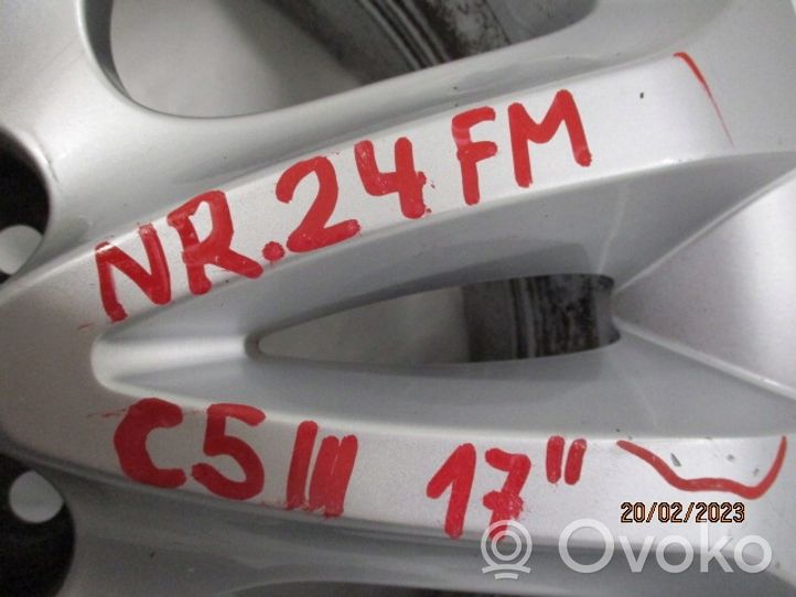 Citroen C5 Aircross Cerchione in lega R17 9673602580