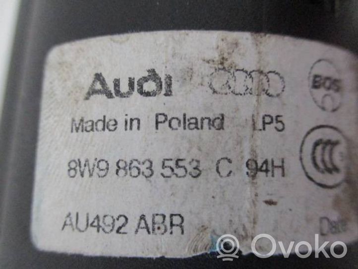 Audi A4 S4 B9 Copertura ripiano portaoggetti 8W9863553C