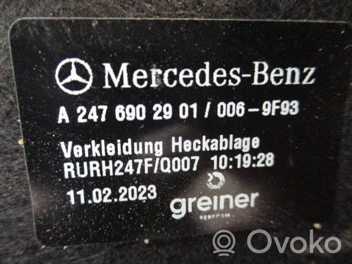 Mercedes-Benz GLA H247 Cappelliera A2476902901