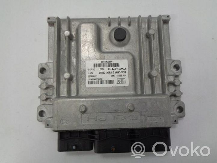 Citroen DS4 Komputer / Sterownik ECU i komplet kluczy 