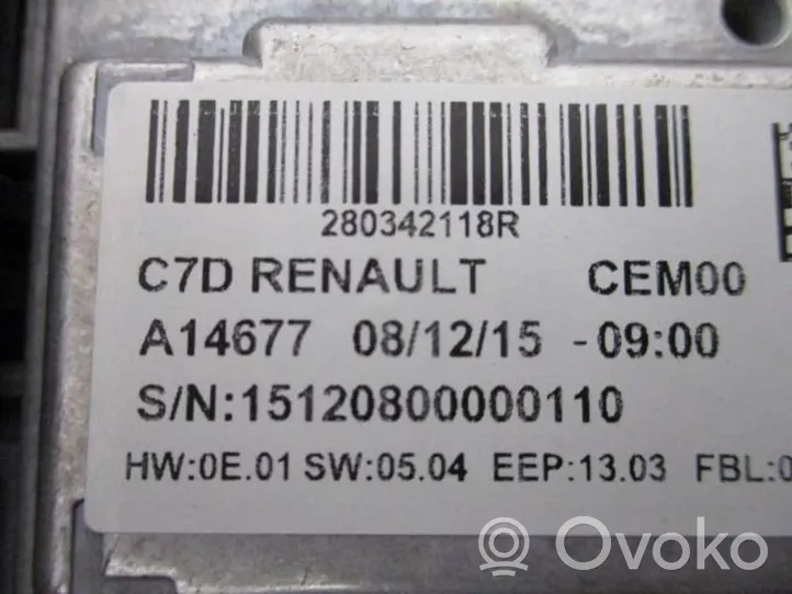 Renault Kadjar Radija/ CD/DVD grotuvas/ navigacija 281157227R