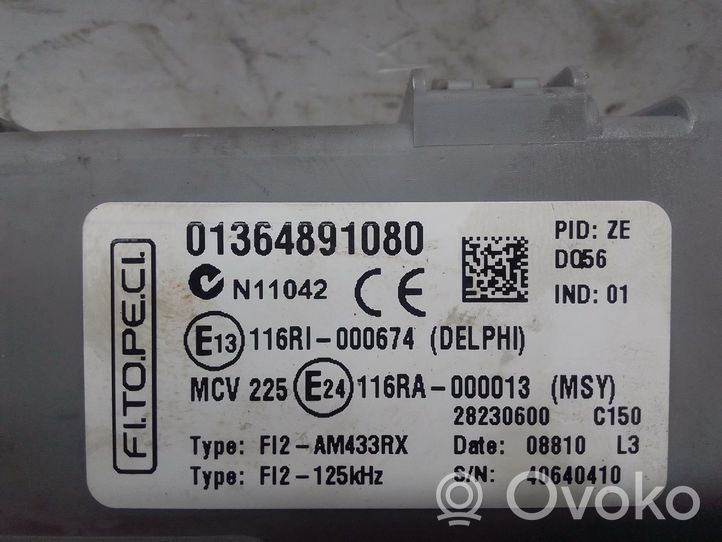 Peugeot Bipper Module de fusibles 01364891080