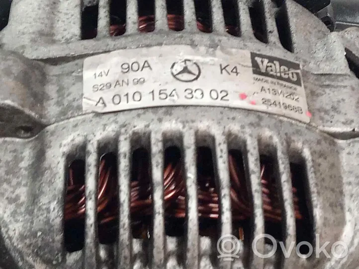 Mercedes-Benz A W168 Generaattori/laturi A0101543002