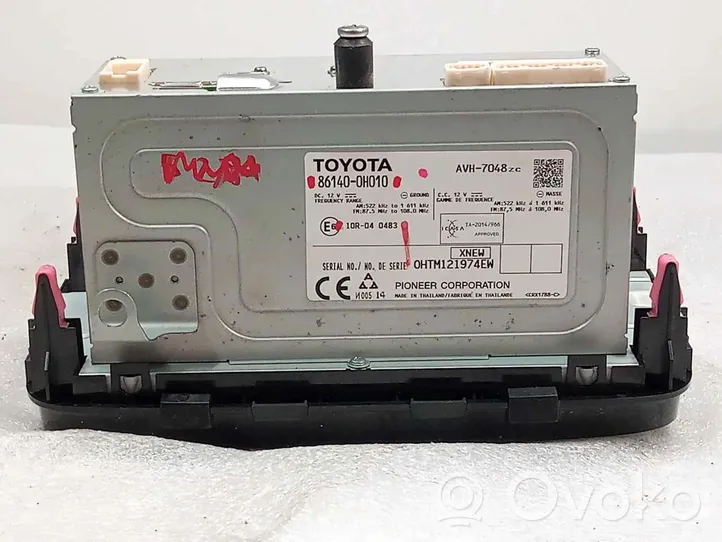 Toyota Aygo AB40 Panel / Radioodtwarzacz CD/DVD/GPS 861400H010