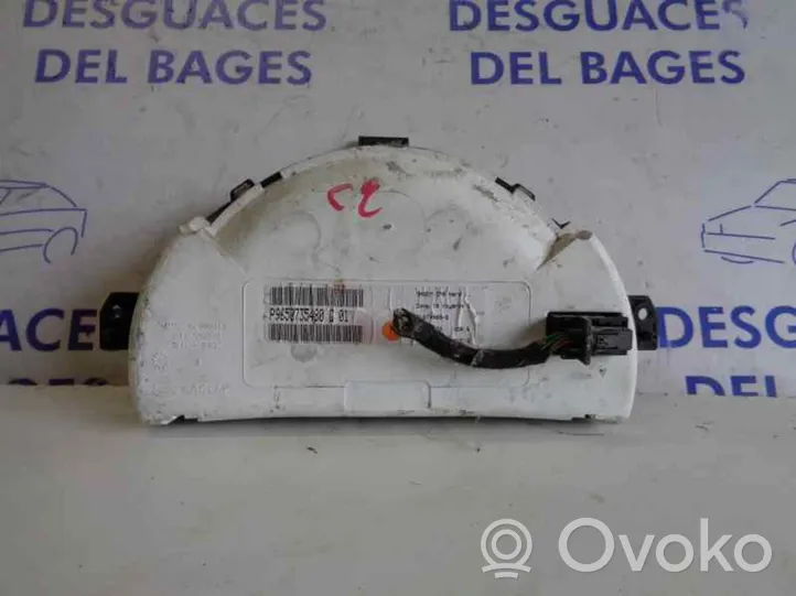 Citroen C2 Spidometrs (instrumentu panelī) 9650735480