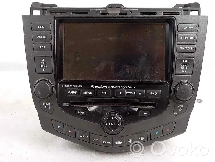 Honda Accord Radio/CD/DVD/GPS-pääyksikkö 39050SEFG820M1