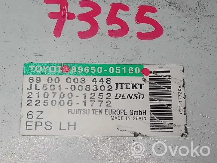 Toyota Avensis T270 Sterownik / Moduł ECU 8965005160